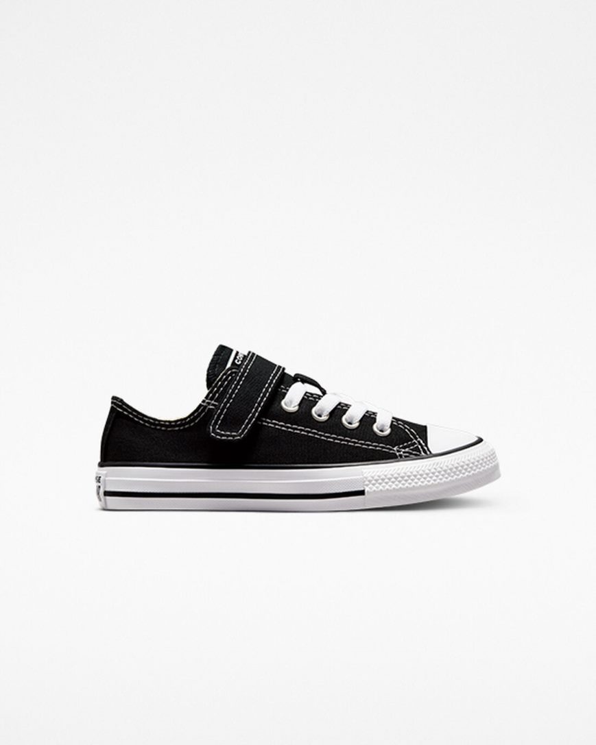 Tenis Converse Chuck Taylor All Star Easy-On Cano Baixo Menina Pretas Bege Branco | PT E094780